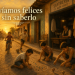 Niños jugando en la calle, felices y sin preocupaciones, reflejo de una vida más simple